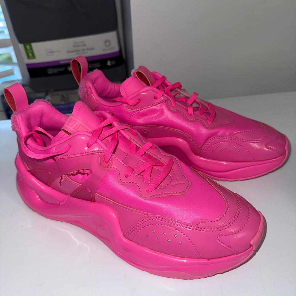 Vibrant Pink Sneakers